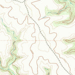 United States Geological Survey Burnt Canyon, TX (1967, 24000-Scale) digital map