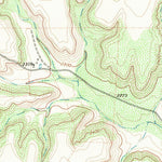 United States Geological Survey Burnt Canyon, TX (1967, 24000-Scale) digital map