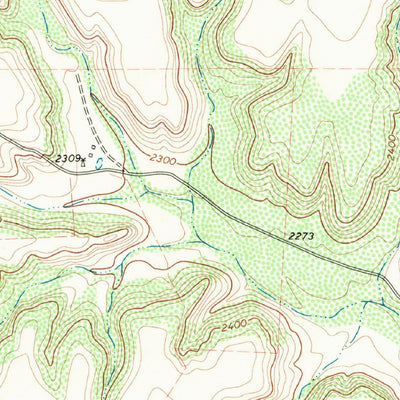 United States Geological Survey Burnt Canyon, TX (1967, 24000-Scale) digital map