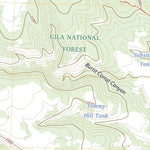 United States Geological Survey Burnt Corral Canyon, NM (2023, 24000-Scale) digital map