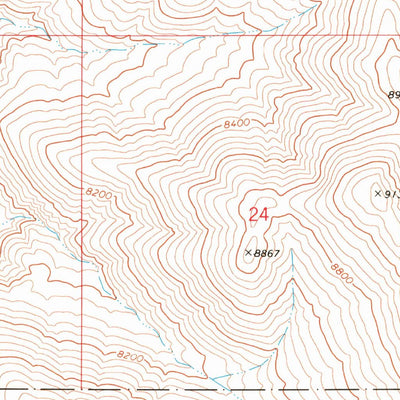 United States Geological Survey Burnt Creek, ID (1967, 24000-Scale) digital map