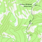 United States Geological Survey Burnt Fork Lake, MT (1974, 24000-Scale) digital map