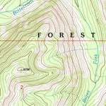 United States Geological Survey Burnt Fork Lake, MT (1998, 24000-Scale) digital map