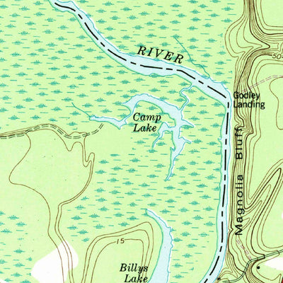 United States Geological Survey Burnt Fort, GA (1978, 24000-Scale) digital map
