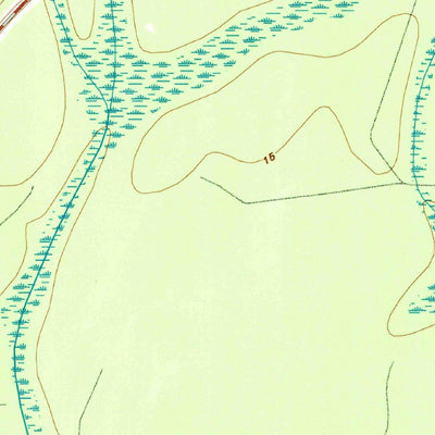 United States Geological Survey Burnt Fort, GA (1993, 24000-Scale) digital map