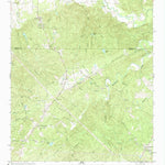 United States Geological Survey Burnt Hickory Ridge, GA (1972, 24000-Scale) digital map