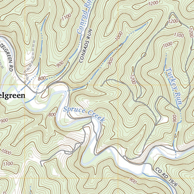 United States Geological Survey Burnt House, WV (2023, 24000-Scale) digital map