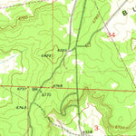 United States Geological Survey Burnt Mesa, NM (1954, 24000-Scale) digital map