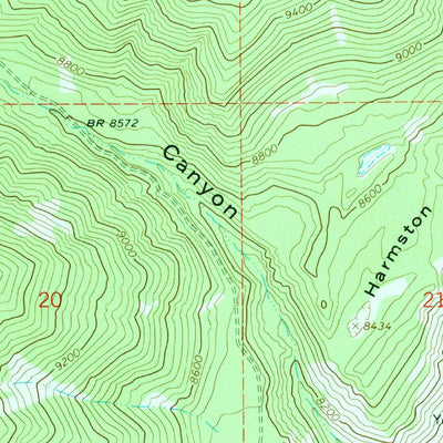 United States Geological Survey Burnt Mill Spring, UT (1965, 24000-Scale) digital map