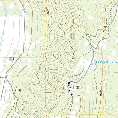 United States Geological Survey Burnt Mill Spring, UT (2020, 24000-Scale) digital map