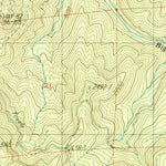 United States Geological Survey Burnt Mountain, OR (1986, 24000-Scale) digital map
