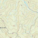 United States Geological Survey Burnt Mountain, OR (2020, 24000-Scale) digital map