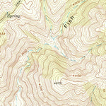 United States Geological Survey Burnt Peak, CA (1958, 24000-Scale) digital map