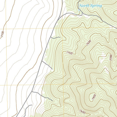 United States Geological Survey Burnt Peak, UT (2020, 24000-Scale) digital map