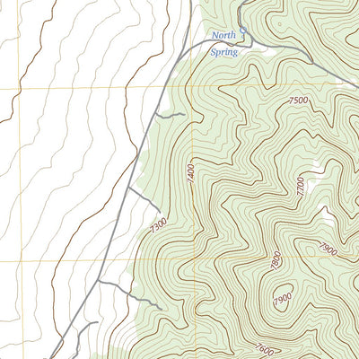 United States Geological Survey Burnt Peak, UT (2023, 24000-Scale) digital map