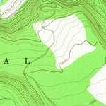 United States Geological Survey Burnt Peak, WA (1965, 24000-Scale) digital map