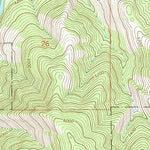 United States Geological Survey Burnt Ridge, MT (1964, 24000-Scale) digital map