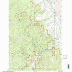 United States Geological Survey Burnt Ridge, MT (1998, 24000-Scale) digital map