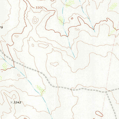 United States Geological Survey Burnt Spring Hills SE, TX (1973, 24000-Scale) digital map
