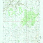 United States Geological Survey Burnt Spring, UT (1987, 24000-Scale) digital map