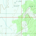 United States Geological Survey Burnt Spring, UT (1987, 24000-Scale) digital map