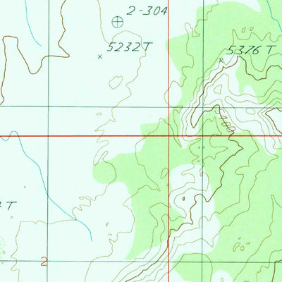 United States Geological Survey Burnt Spring, UT (1987, 24000-Scale) digital map