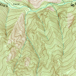 United States Geological Survey Burnt Strip Mountain, ID (1966, 24000-Scale) digital map