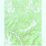 United States Geological Survey Burnt Timber Canyon, UT (1966, 24000-Scale) digital map