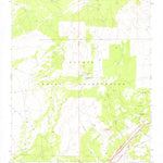 United States Geological Survey Burntwater Wash, AZ (1971, 24000-Scale) digital map