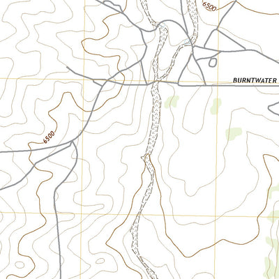 United States Geological Survey Burntwater Wash, AZ (2021, 24000-Scale) digital map