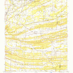 United States Geological Survey Burnville, AR (1951, 24000-Scale) digital map