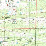 United States Geological Survey Burnville, AR (1987, 24000-Scale) digital map