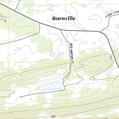 United States Geological Survey Burnville, AR (2020, 24000-Scale) digital map