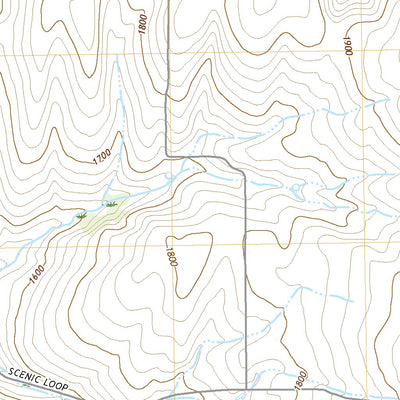 United States Geological Survey Buroker, WA (2020, 24000-Scale) digital map