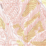 United States Geological Survey Buroker, WA-OR (1966, 24000-Scale) digital map