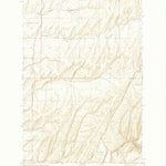 United States Geological Survey Burr Canyon, WA (1970, 24000-Scale) digital map