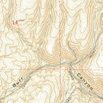 United States Geological Survey Burr Canyon, WA (1970, 24000-Scale) digital map