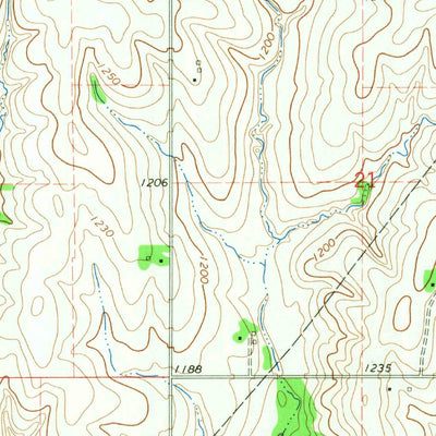 United States Geological Survey Burr, NE (1966, 24000-Scale) digital map