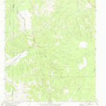United States Geological Survey Burr Oak Creek, TX (1970, 24000-Scale) digital map