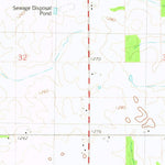 United States Geological Survey Burr Oak, IA (1981, 24000-Scale) digital map