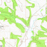 United States Geological Survey Burr Oak, IA (1981, 24000-Scale) digital map
