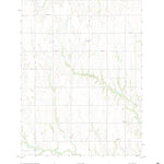 United States Geological Survey Burr Oak NW, KS (2022, 24000-Scale) digital map