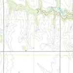 United States Geological Survey Burr Oak NW, KS (2022, 24000-Scale) digital map