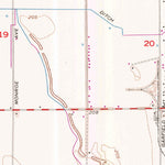 United States Geological Survey Burrel, CA (1954, 24000-Scale) digital map