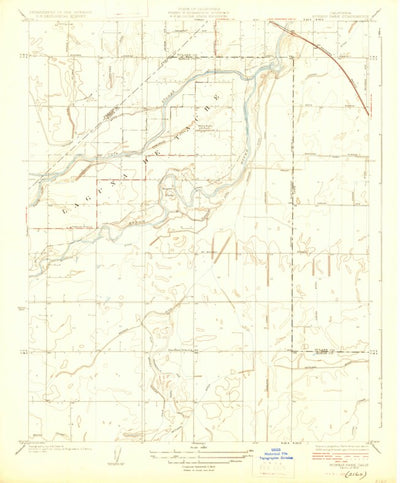 United States Geological Survey Burris Park, CA (1926, 31680-Scale) digital map