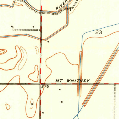 United States Geological Survey Burris Park, CA (1950, 24000-Scale) digital map