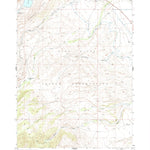 United States Geological Survey Burris, WY (1952, 24000-Scale) digital map