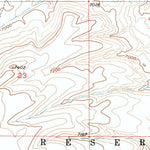 United States Geological Survey Burris, WY (1952, 24000-Scale) digital map