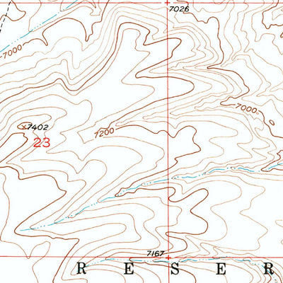 United States Geological Survey Burris, WY (1952, 24000-Scale) digital map