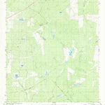 United States Geological Survey Burrito Tank, TX (1980, 24000-Scale) digital map